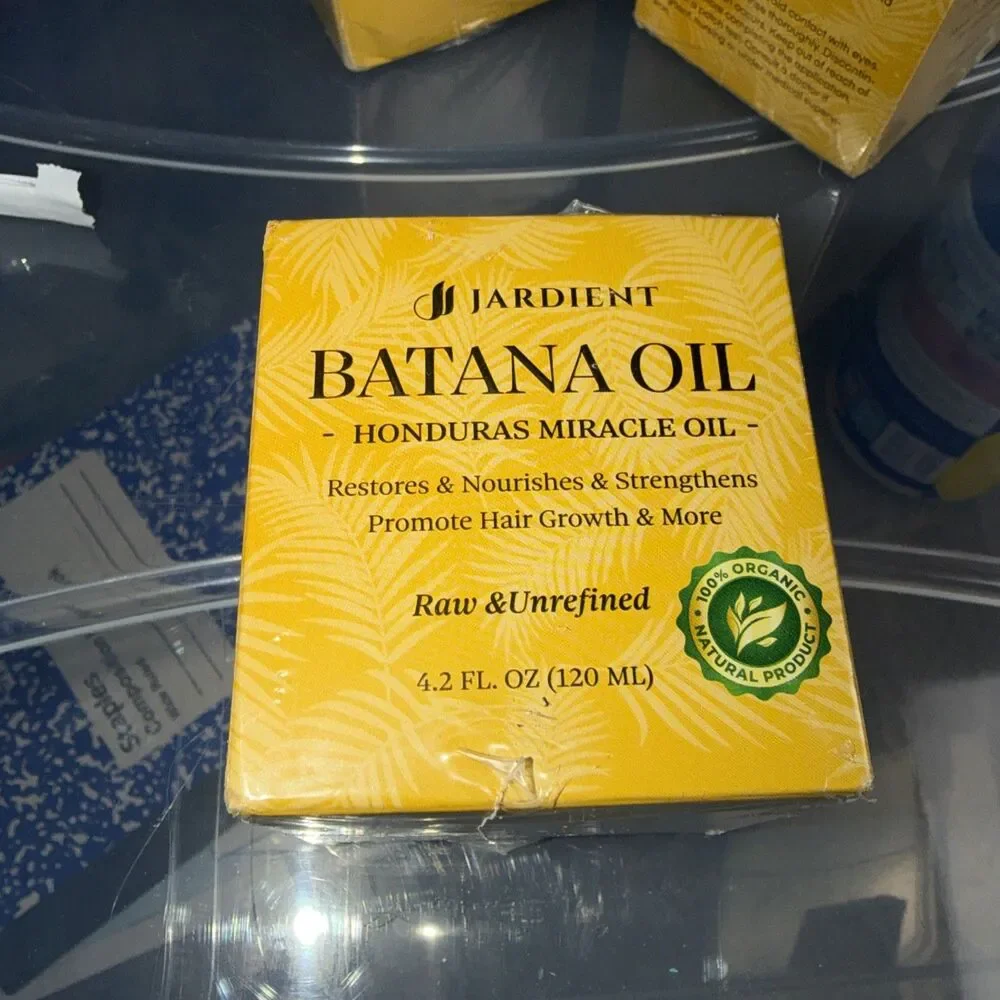 Jardient Batana Oil Promote Hair Growth &Thickness Honduras Miracle 4.2oz 6-6-28